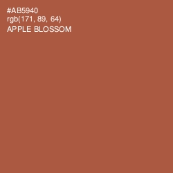 #AB5940 - Apple Blossom Color Image